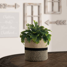 Load image into Gallery viewer, Jute Plant Basket Modern Woven Basket for 10" Flower Pot