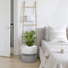 Load image into Gallery viewer, 11" x 11" Storage Basket Organizer For Indoor Flower Pots