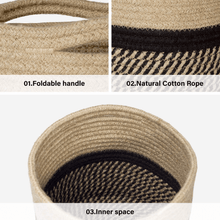 Load image into Gallery viewer, Jute Plant Basket Modern Woven Basket for 10" Flower PotJute Plant Basket Modern Woven Basket for 10" Flower Pot