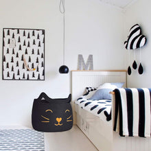 Load image into Gallery viewer, Large Woven Cotton Rope Storage Basket