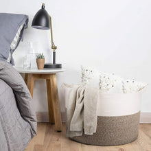 Load image into Gallery viewer, Woven Baby Laundry Basket for Blankets