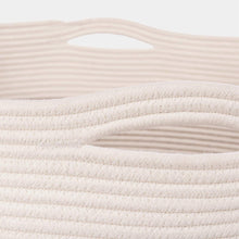 Load image into Gallery viewer, 3XL Baby Hamper Baskets Corner Laundry Basket for Pillow Blanket Storage Bin 23.6"D x 14.2"H basket with sturdy handles